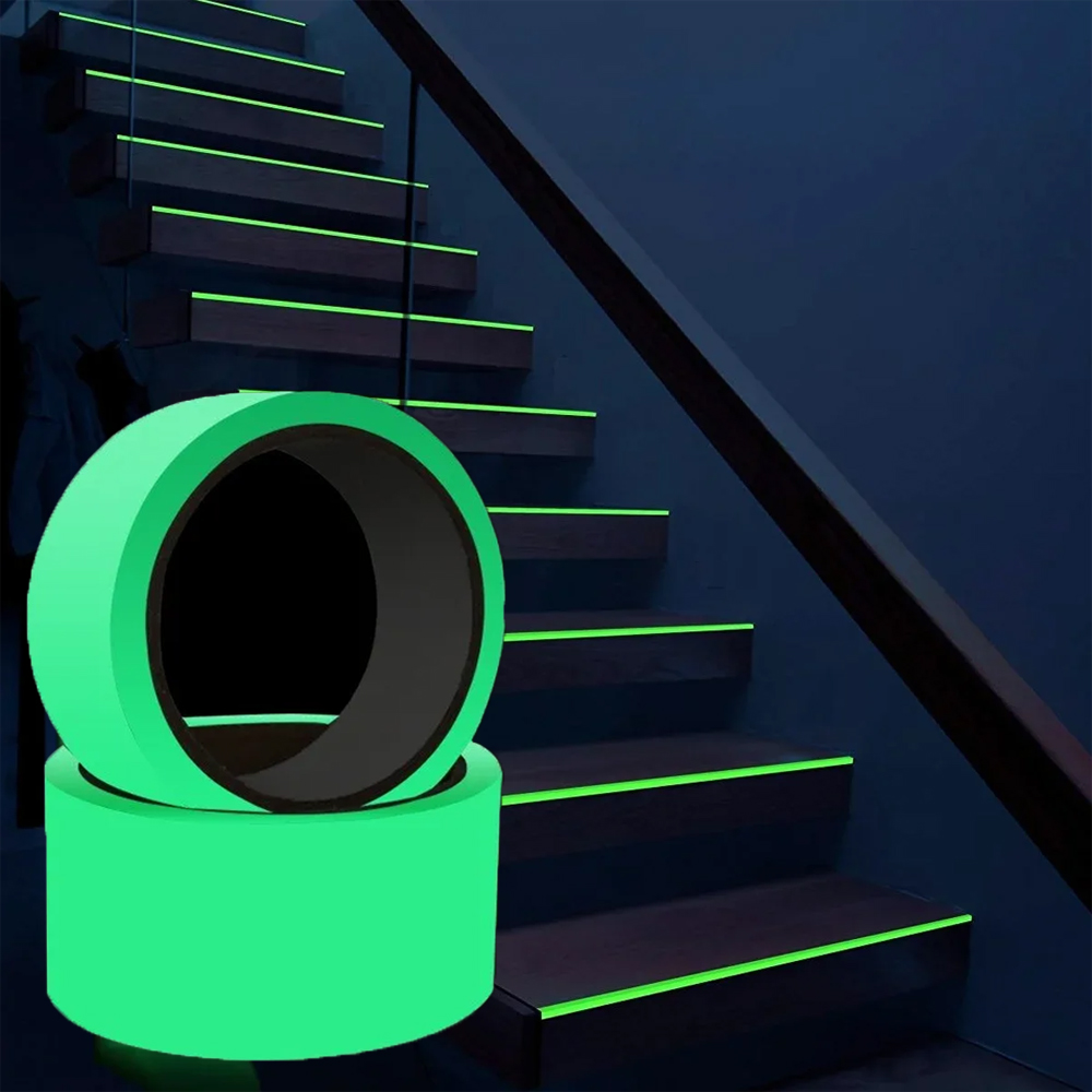 Emergency Exit Sign - Taśma świecąca w ciemności, luminescencyjna, awaryjna,