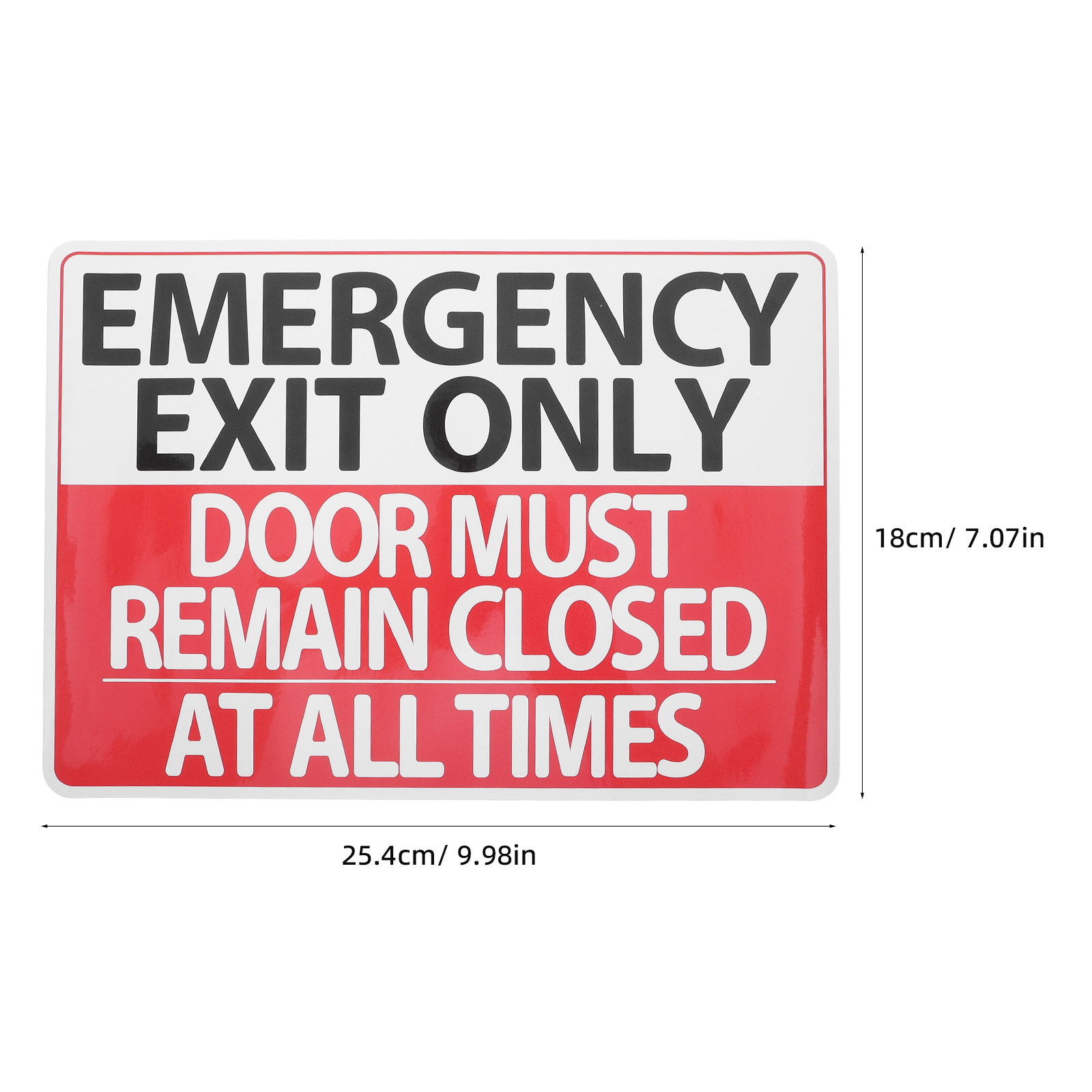 4 sztuki naklejek na wyjścia e – Emergency Exit Sign recenzja i cena