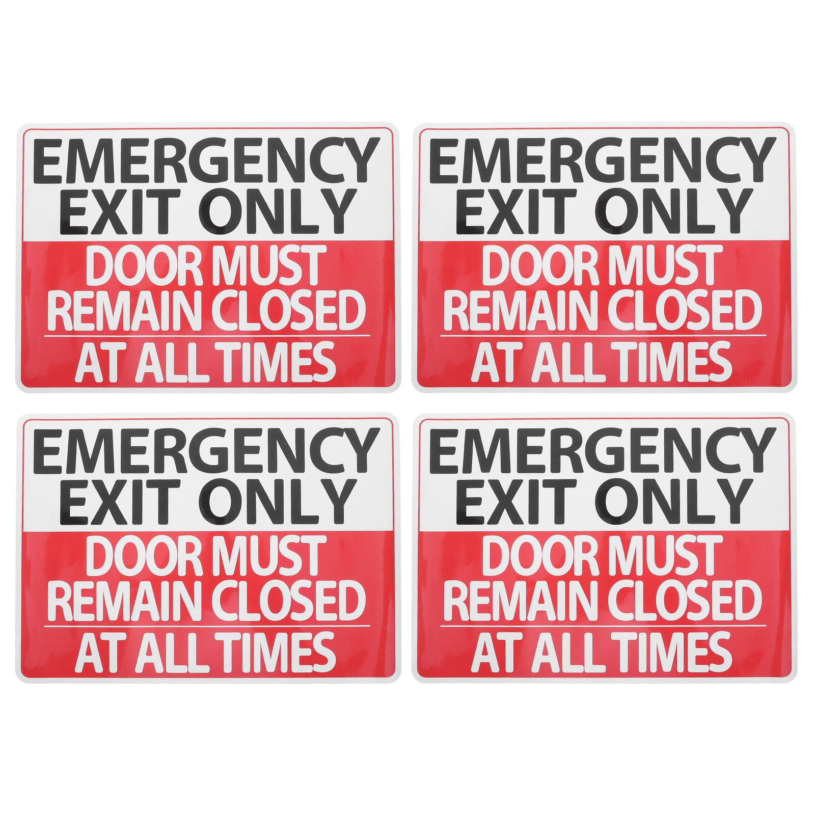 4 sztuki naklejek na wyjścia e – Emergency Exit Sign recenzja i cena