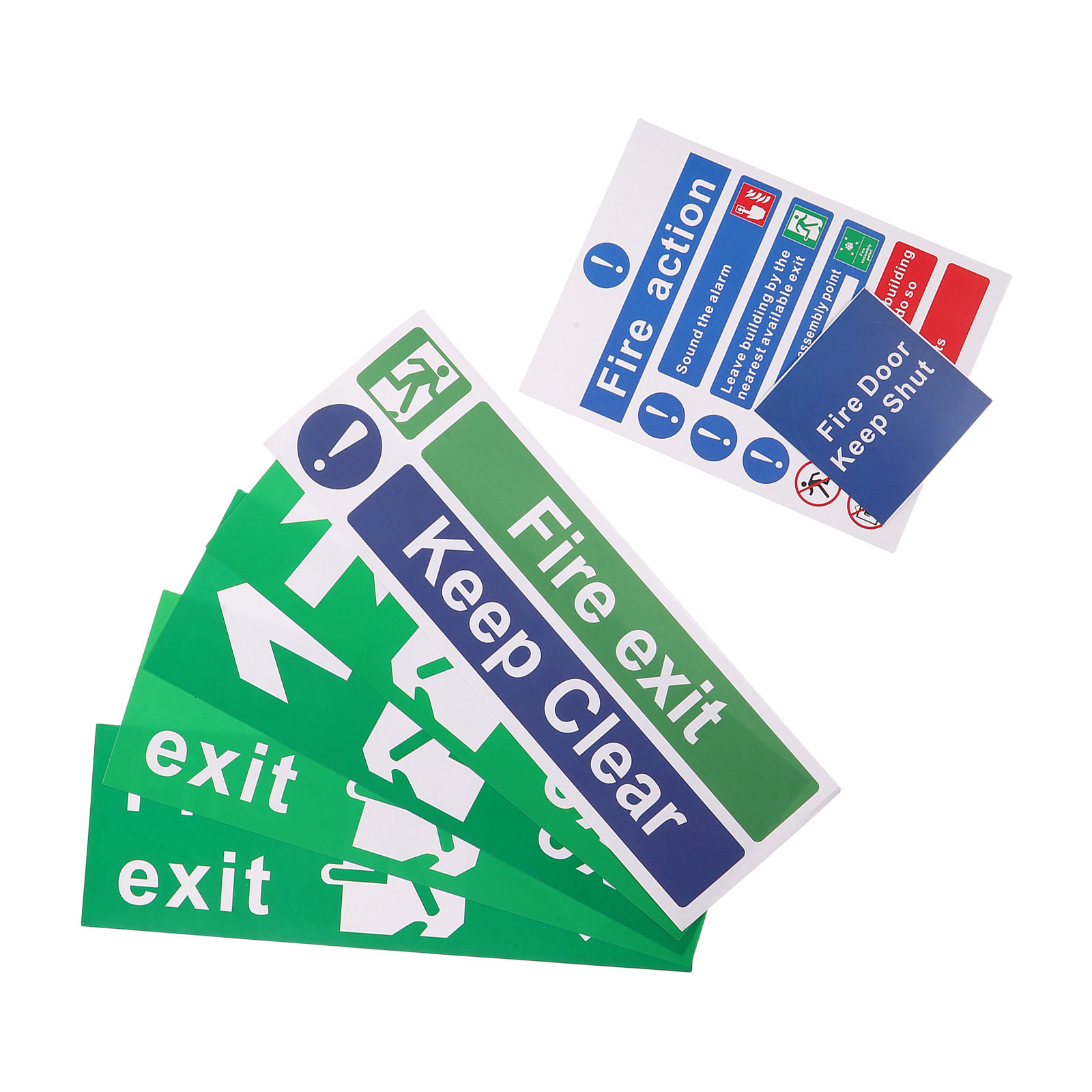 21 szt. znaków ewakuacyjnych b – Emergency Exit Sign recenzja i cena