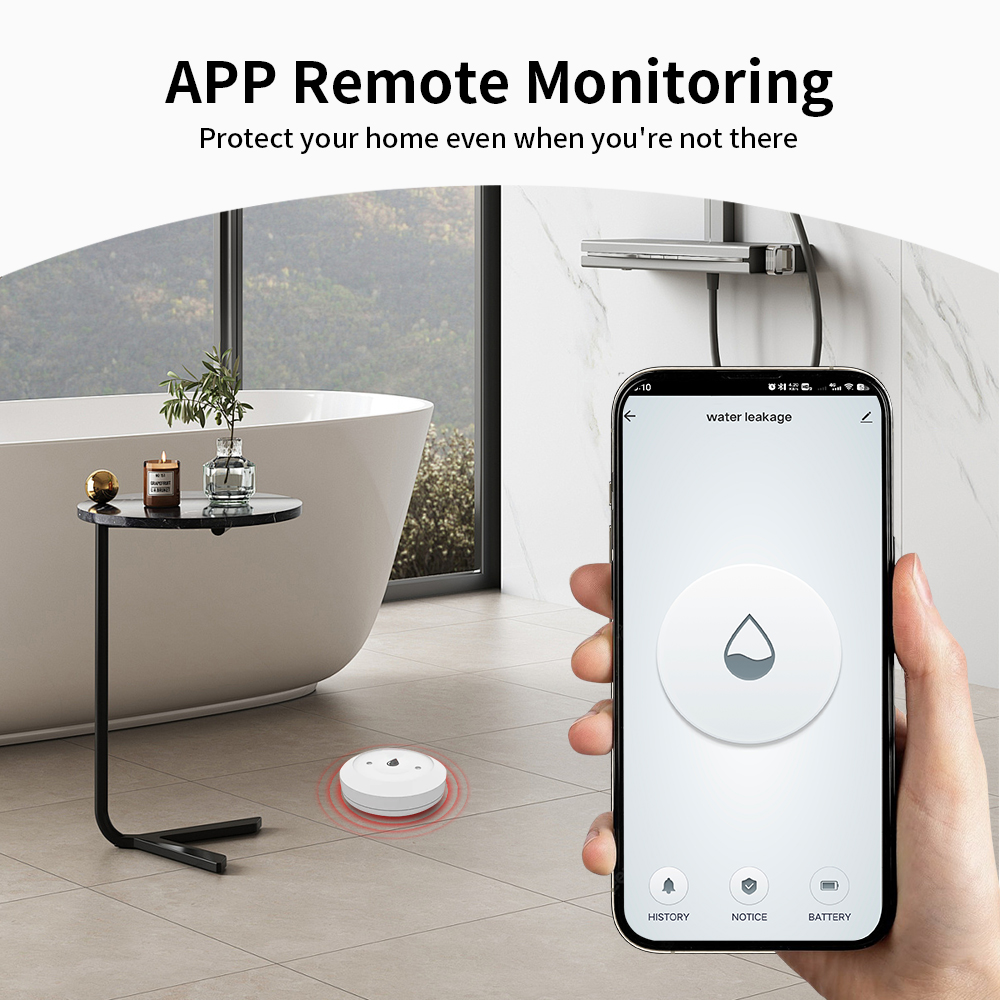 Czujnik zalania TNCE ZigBee3.0 – Water Alarm Sensor recenzja i cena