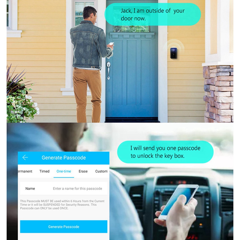 【Hot Cake】10X inteligentny zam – Lockbox Key Secure recenzja i cena