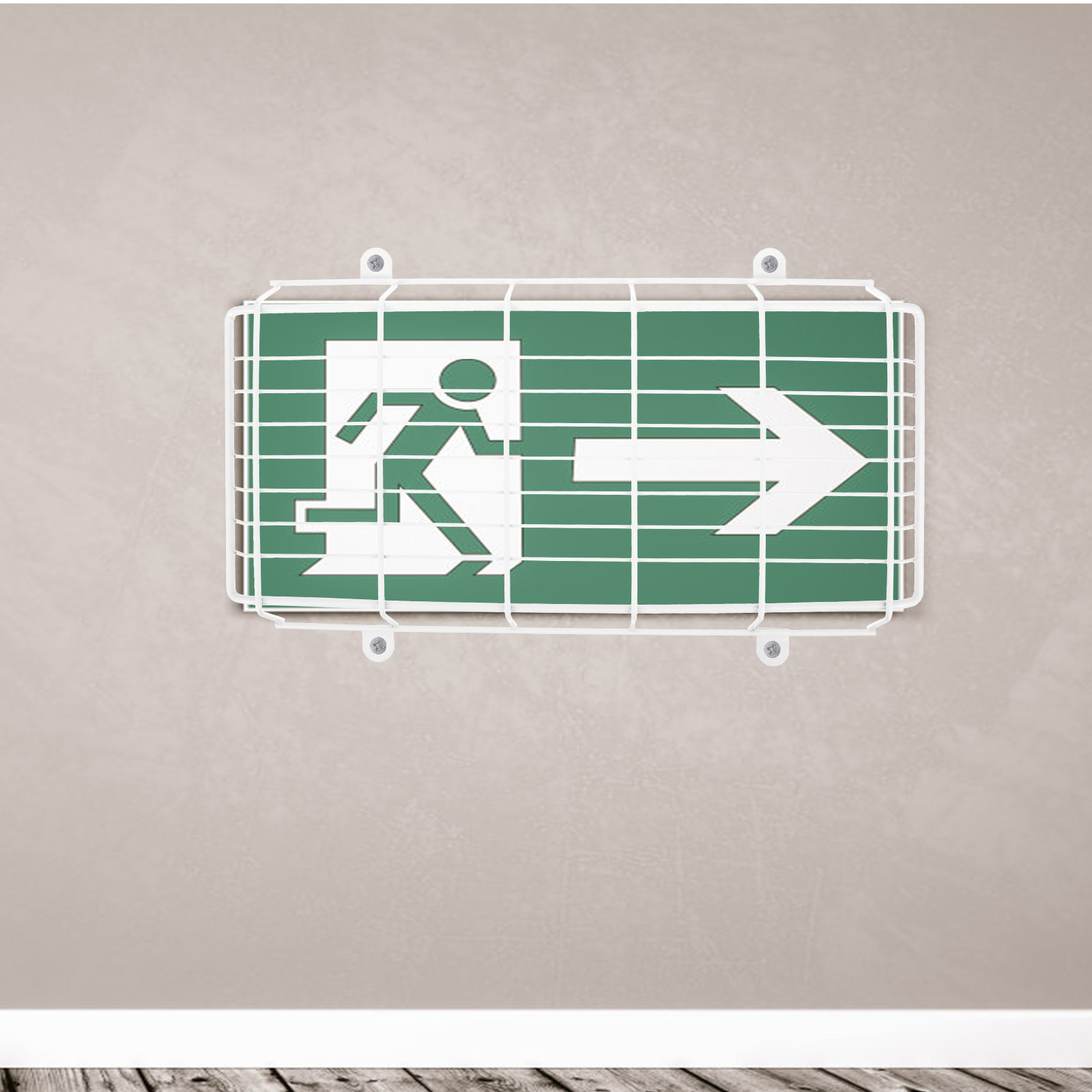 Osłona ochronna ze stali nierd – Emergency Exit Sign recenzja i cena